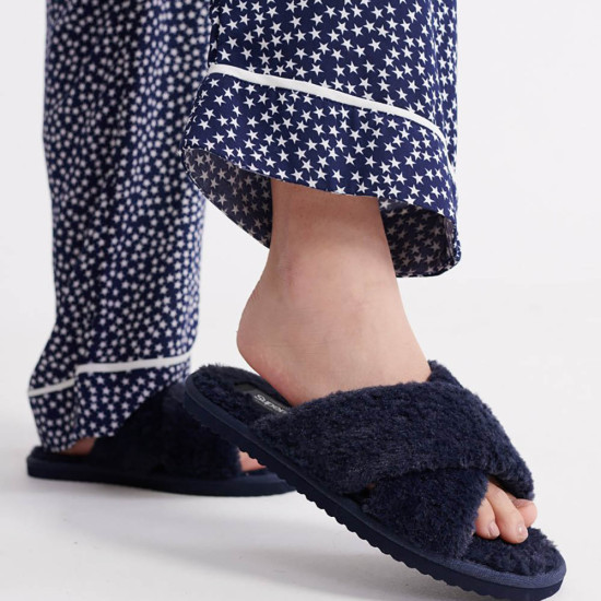 Superdry Velvet Slipper Slider